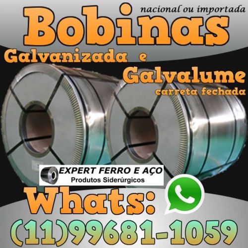 Bobina Galvanizada Bobina Galvalume Bz Bzn Bgl Zincada Zincalume Todo Brasil 498777