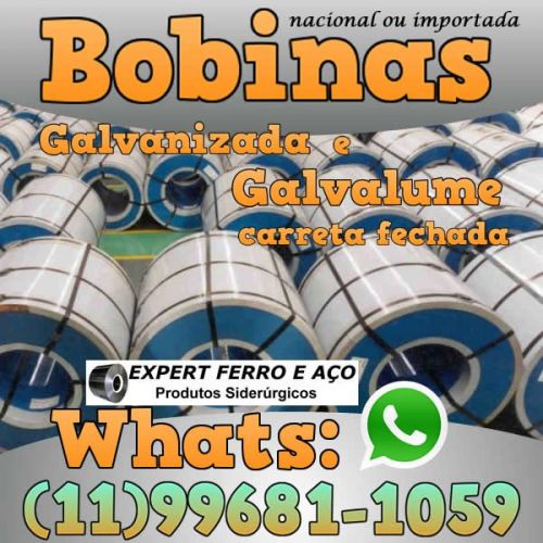 Bobina Galvanizada Bobina Galvalume Bz Bzn Bgl Zincada Zincalume Todo Brasil 498779