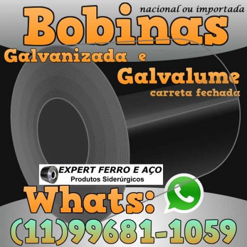 Bobina Galvanizada Bobina Galvalume Bz Bzn Bgl Zincada Zincalume Todo Brasil 498780