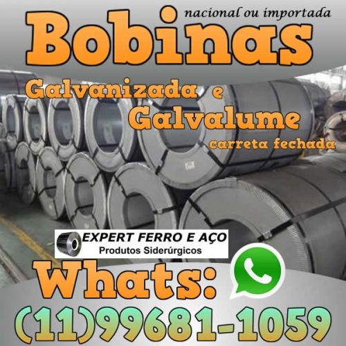 Bobina Galvanizada Bobina Galvalume Bz Bzn Bgl Zincada Zincalume Todo Brasil 498783