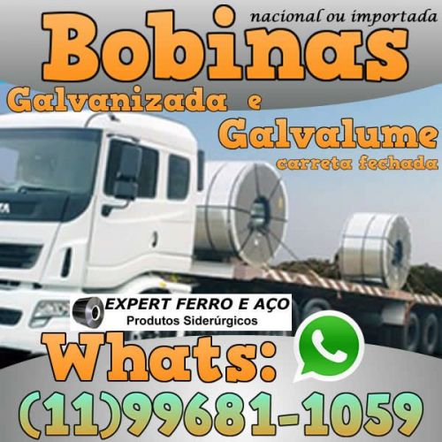 Bobina Galvanizada Bobina Galvalume Bz Bzn Bgl Zincada Zincalume Todo Brasil 498785