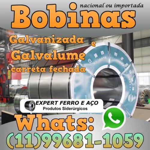 Bobina Galvanizada Bobina Galvalume Bz Bzn Bgl Zincada Zincalume Todo Brasil 498789