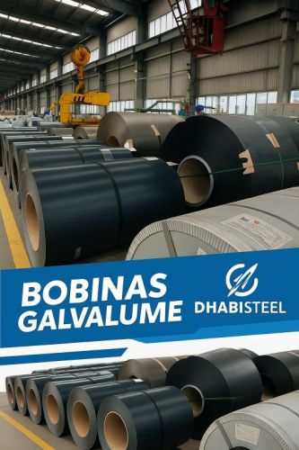 Bobinas Galvalume e Pré-pintadas - Dhabi Steel Brasil 753433