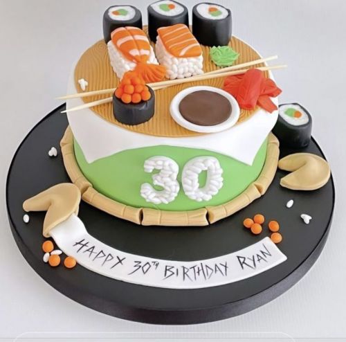 Bolo de Sushi em Pasta Americana 760631