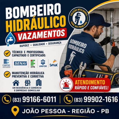 Bombeiro  Hidraulico   João  Pessoa    83   99166-6011 780520