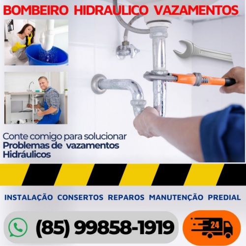 Bombeiro Hidraulico  Vazamentos  Doliciliar  24hs 85 99858-1919 749786