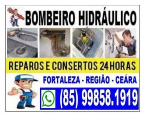 Bombeiro  Hidraulico  Vazamentos  Fortaleza  85 99858-1919 777123