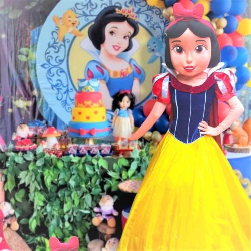 Branca de Neve personagens vivos cover princesas 642020