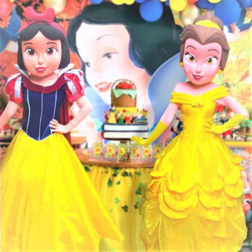 Branca de Neve personagens vivos cover princesas 642021