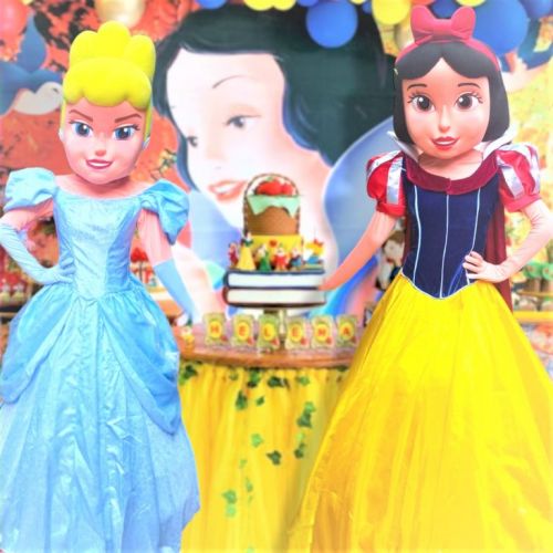 Branca de Neve personagens vivos cover princesas 642023