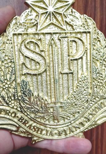 Brasão de bronze Estado de São Paulo  774495