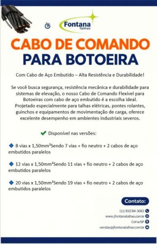 Cabo de comando para botoeira  774260