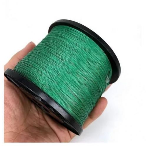 Linha de Pesca Multi-Filamento X4 Jof 1000 metros 0,50mm 80Lbs 4 Fios 36Kg Verde 690968