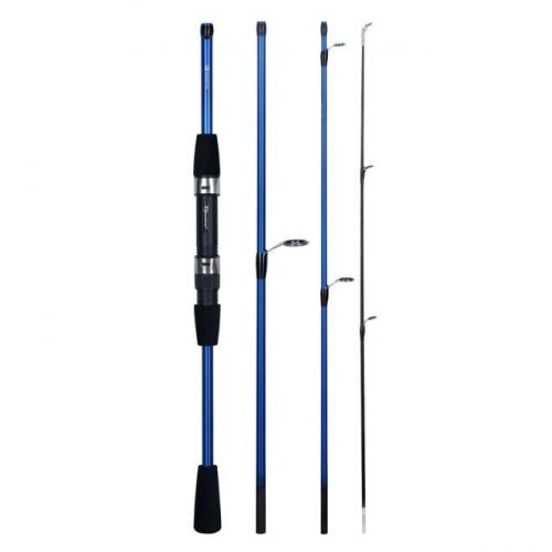 Vara de Pesca Ultra Lite Biutifu Fibra de Carbono Ação Média 2.1m 4 partes Isca 5-20g para Molinete 707723
