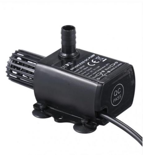 Micro Bomba DÁgua Submersível Motor Brushless Aquários, Viveiros de Peixes, e mais. Vasão 150L/H Tensão DC 5V Usb HMax 100cm 1.2W 707674