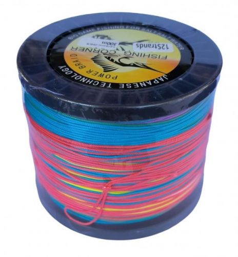 Linha de Pesca Multi-Filamento 12 Fios Corner 300 metros 1mm 270Lbs 120kg Multi-Cor 707660