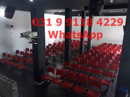 Cadeira Longarina 5 Lugares para Recepção - Frete Gratuito para Belo Horizonte Mg - Novas 756532