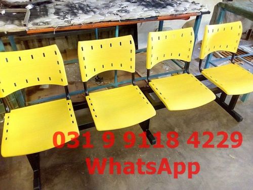 Cadeira Longarina com 4 Lugares - Entrega Grátis para Belo Horizonte Mg - Novas 756152