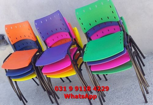 Cadeiras Coloridas Iso Polipropileno Frete Gratis para Bh Mg Novas 755947