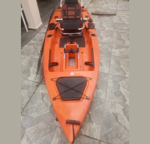 Caiaque De Pesca Caiaker Marlim Semi-novo com entrada para Pedal 637784