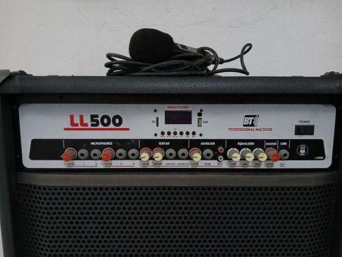 Caixa de Som Ll 500 15 polegadas Profissional Super Nova Potente e barata 760119