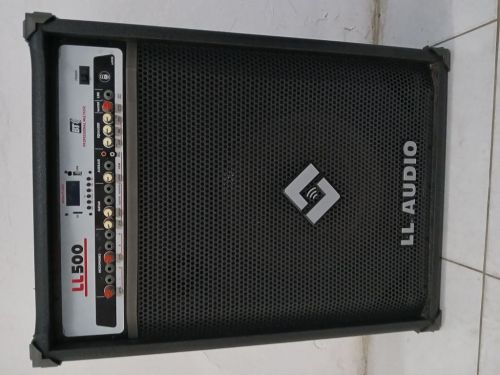 Caixa de Som Ll 500 15 polegadas Profissional Super Nova Potente e barata 760122