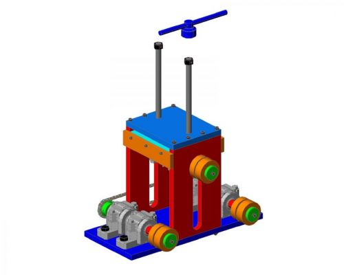 Calandra para ferro chato - Projeto 768878