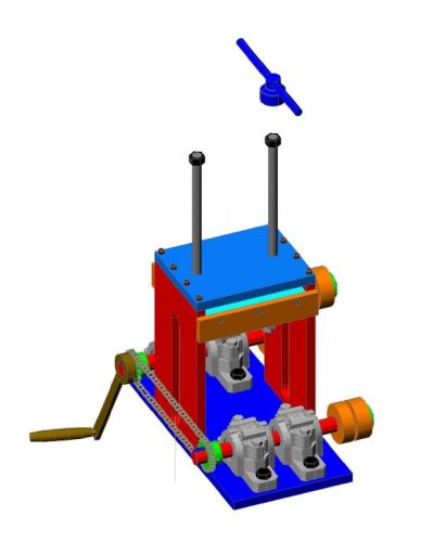 Calandra para ferro chato - Projeto 768879