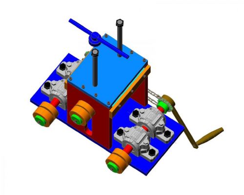 Calandra para ferro chato - Projeto 768882