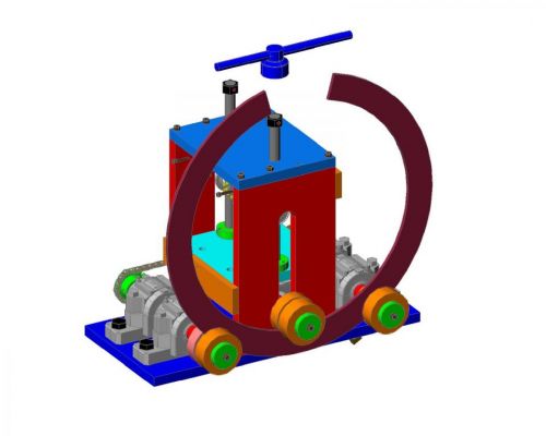 Calandra para ferro chato - Projeto 768883