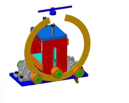 Calandra para ferro chato - Projeto 768884