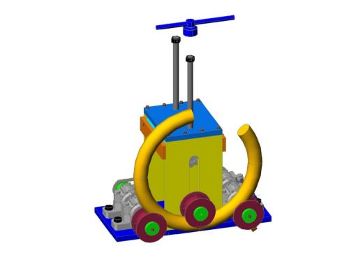 Calandra para tubos redondos -  Projeto 768900