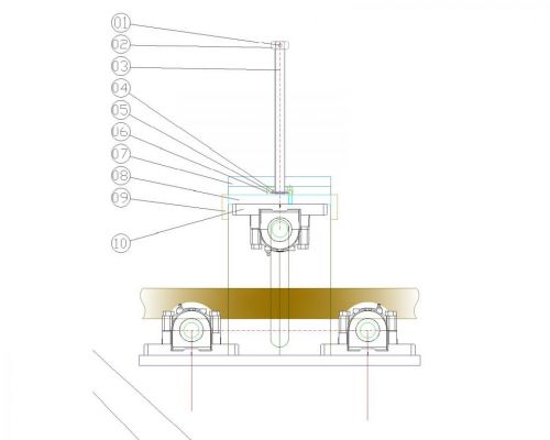 Calandra para tubos redondos -  Projeto 768901
