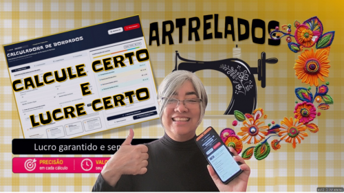 Calculadora de Bordados Eletrônicos 785631