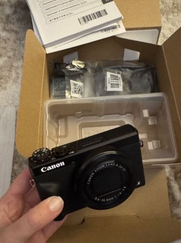 Câmera Digital Canon Powershot G7 x Mark Iii Preta 771707