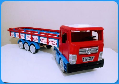 Carreta Trucada Grande De Brinquedo Em Madeira R$260  · Em estoque 743415