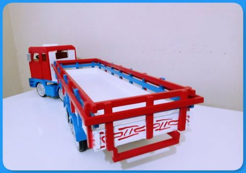Carreta Trucada Grande De Brinquedo Em Madeira R$260  · Em estoque 743419