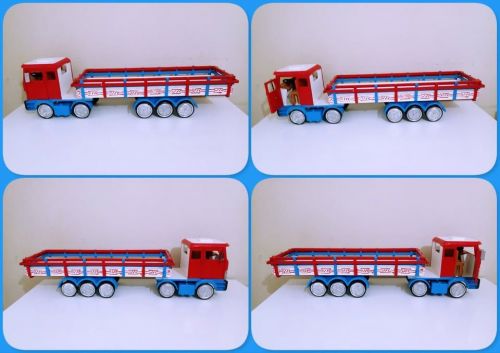 Carreta Trucada Grande De Brinquedo Em Madeira R$260  · Em estoque 743423