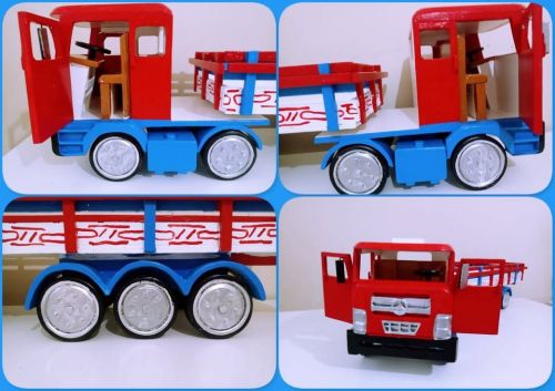 Carreta Trucada Grande De Brinquedo Em Madeira R$260  · Em estoque 743424