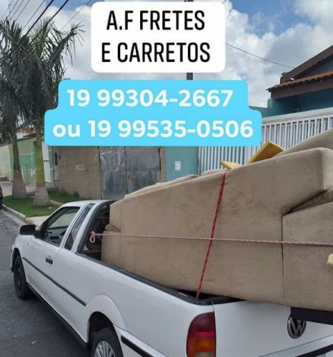 Carreto Pequeno Jardim Miranda em Campinas  Fretes Rápidos 667359