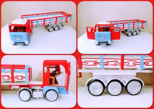 Carretona De Brinquedo Em Madeira 743402