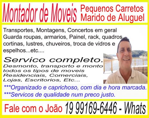 Marido de  Aluguel  em Paulinia Campinas  Indaiatuba  Salto  Itu 754213