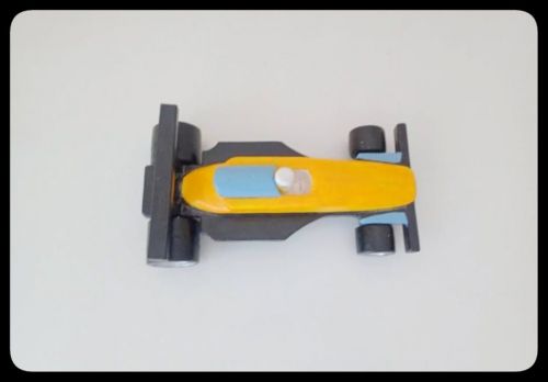 Carrinho De Fórmula 1 De Brinquedo Em Madeira 743378