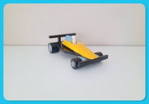 Carrinho De Fórmula 1 De Brinquedo Em Madeira 743382