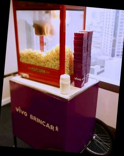 Carrinho de Pipoca para Festa Feiras e Eventos  772760