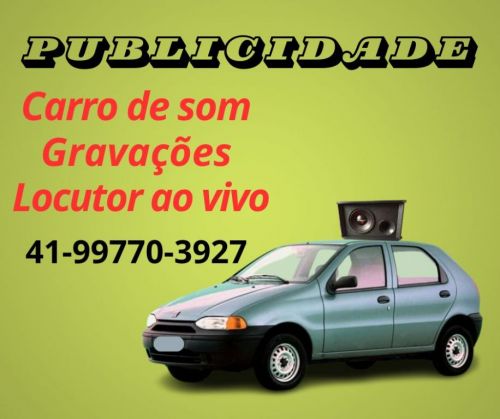 Carro de som e gravação propagandas 744024