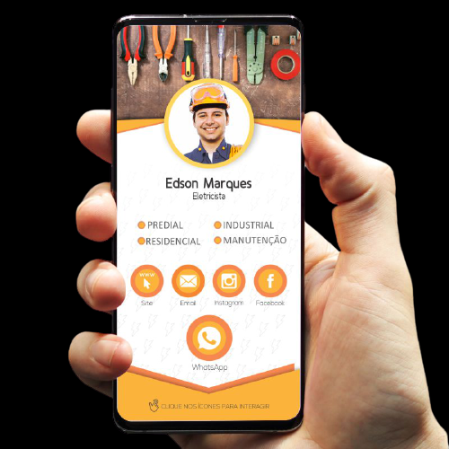 Cartão De Visita Virtual e Interativo 670638