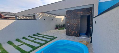 Casa 3 dormitórios a 100m da praia de Ipanema Pontal do Paraná 746303