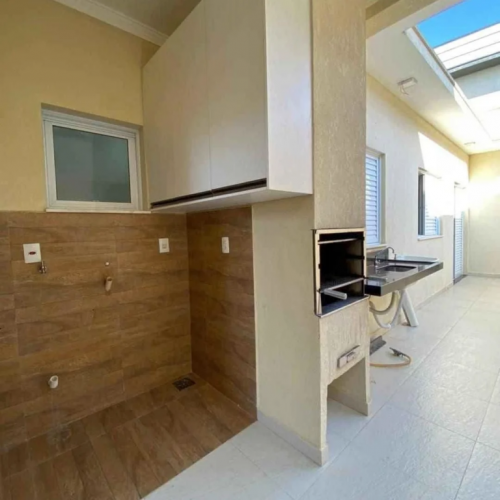 Casa á venda  com 3 dormitórios sendo 1 suíte - Condomínio Park Real-indaiatuba-sp 745708