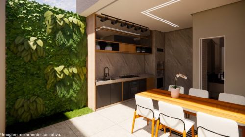 Casa Geminada um pavimento  3 quartos com suite e closet no bairro Xangrilá 773360